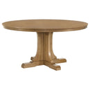 Hartville - 60" Table Base, Box 2 of 2 - Natural Light Brown