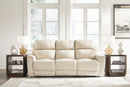 Dahlmoore - Power Reclining Sofa - Almond