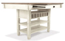 Bolanburg - Rectangular Dining Room Counter Table - Beige