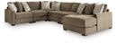Camellia-Court - 6 Piece Sectional