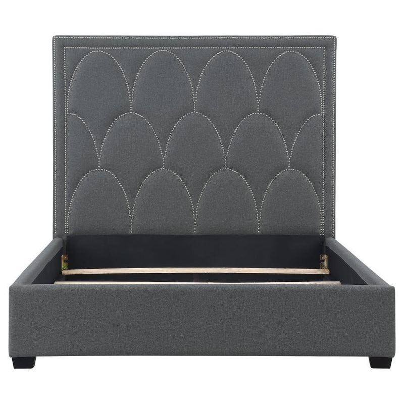 Bowfield - King Headboard, Box 1 of 2 - Charcoal