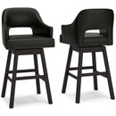 Tallenger - Upholstered Swivel Barstool (Set of 2)