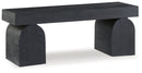 HoLGrove - Accent Bench - Black