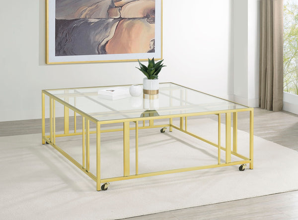 Adri - Glass Coffee Table Top - White