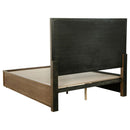 Terrace - King Storage Footboard, Slat & Conceal Panel, Box 2 of 3 - Ash Brown