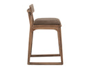 Balam - 30" Barstool (Set of 2) - Light Brown / Dark Brown
