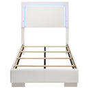 Felicity - Twin Headboard, Box 1 of 2 - White High Gloss