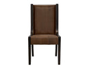 Balam - Leather Upholstered Chair (Set of 2) - Brown