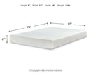 Chime 8 Inch Memory Foam - Medium Memory Foam Mattress