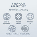 Linens - Tempur Breeze Cooling Sheet Set - Sandstone