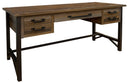 Loft - Desk - Two Tone Gray / Brown