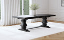 Florence - Table Base, Box 2 of 2 - Distressed Black