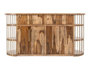 Balam - Kitchen Island With 2 Drawer & 4 Door - Light Brown