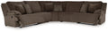 Top Tier - 5 Piece Reclining Sectional