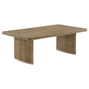Adina - Rectangular Table Top, Box 1 of 2 - Distressed Light Brown