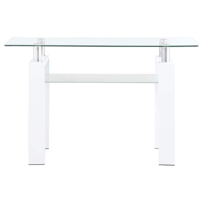 Dyer - Console Table Top, Box 2 of 2 - White