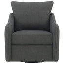 Madia - Upholstered Sloped Arm Swivel Glider Chair