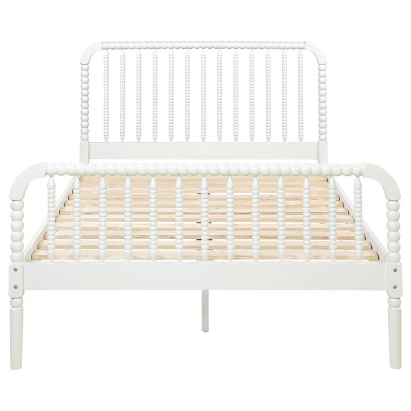 Jones - Full Headboard, Footboard & Slats, Box 1 of 2 - White