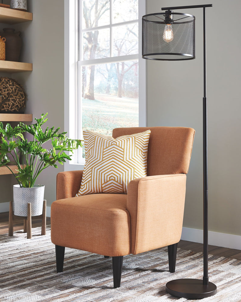 Nolden - Metal Floor Lamp  - Bronze Finish