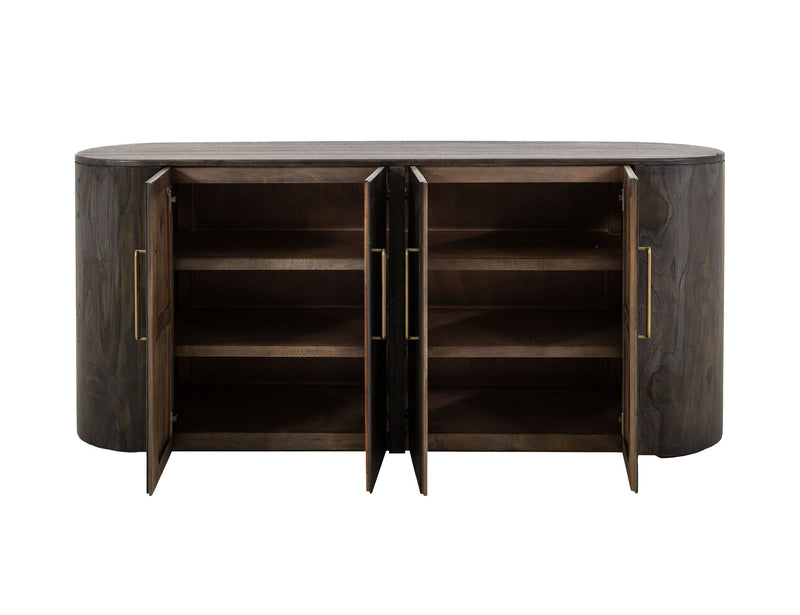 Balam - 4 Doors Console - Oil Black