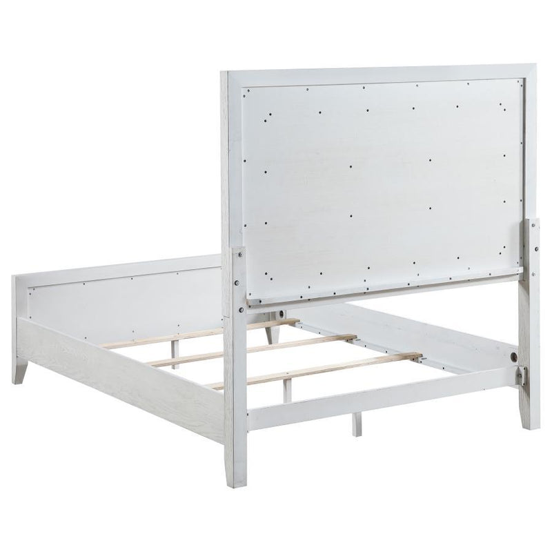 Marielle - California King Footboard - Distressed White