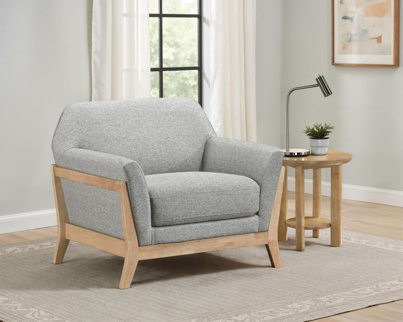 Vaughn - Accent Chair Seat & Back Cushion, Box 1 of 2 - Gray