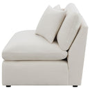 Hobson - Upholstered Armless Chair - Ivory
