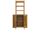 Porter - 2 Door Bookcase - Brown