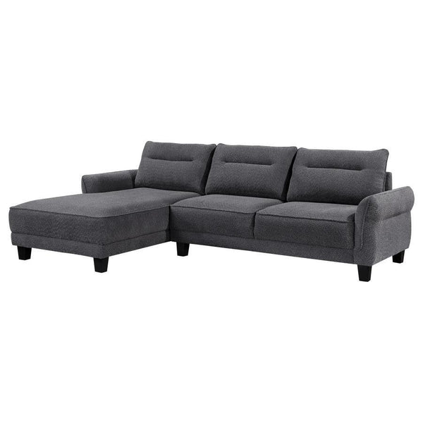 Caspian - RAF Loveseat, Box 2 of 2 - Gray