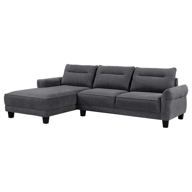 Caspian - RAF Loveseat, Box 2 of 2 - Gray