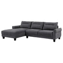 Caspian - LAF Chaise, Box 1 of 2 - Gray