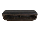 Balam - Wooden Bench With Cushioned Seat