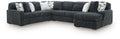 Midnight-Madness - 4 Piece Sectional