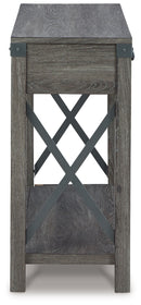 Freedan - Console Sofa Table - Grayish Brown