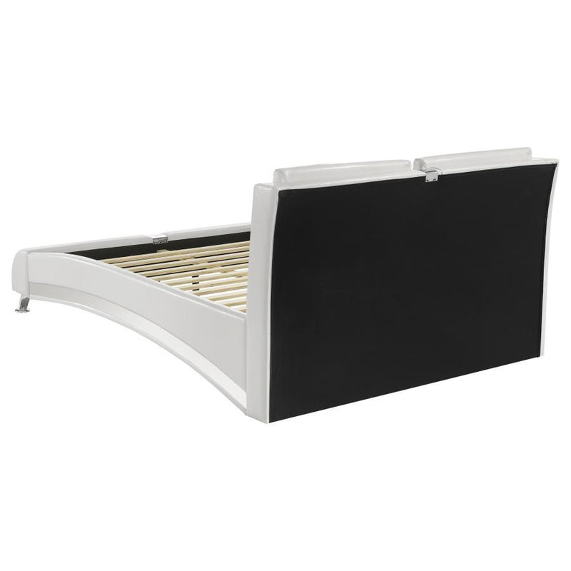 Jeremaine - Queen Side Rails, Slats & Hardware, Box 3 of 3 - White