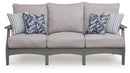 Cove Beach - Sofa With Cushion - Gray