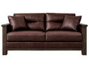 Walnut - Loveseat