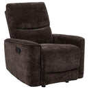 Navarro - Chenille Upholstered Glider Recliner
