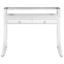 Gemma - Writing Desk, Box 2 of 2 - White High Gloss