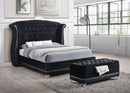 Barzini - Queen Headboard Panel, Box 1 of 3 - Black
