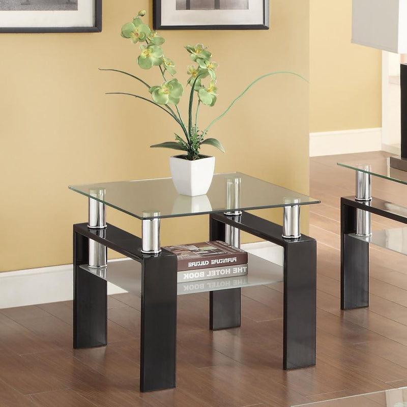 Dyer - End Table, Box 1 of 2 - Black