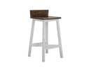 Pueblo - Wooden Seat & Base Stool (Set of 2)