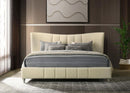 Evelyn - King Headboard & Footboard, Box 1 of 2 - Ivory