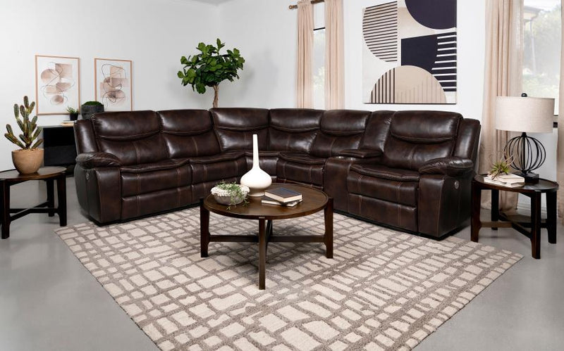 Sycamore - RAF Power Loveseat - Brown