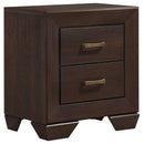 Kauffman - Queen Left Drawer Box (2 Pieces), Box 3 of 4 - Dark Cocoa