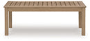 Hallow Creek - Rectangular Cocktail Table - Driftwood