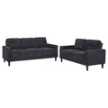 Bowen II - Upholstered Track Arm Sofa Set