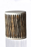 Drum End Table 20x24