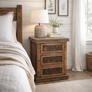 Nightstand W/Reclaimed Wood Drawers