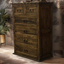 Chest 6-Drawers W/Rope (Medio Finish)